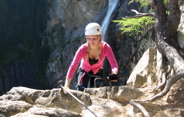 Klettersteig in Sautens