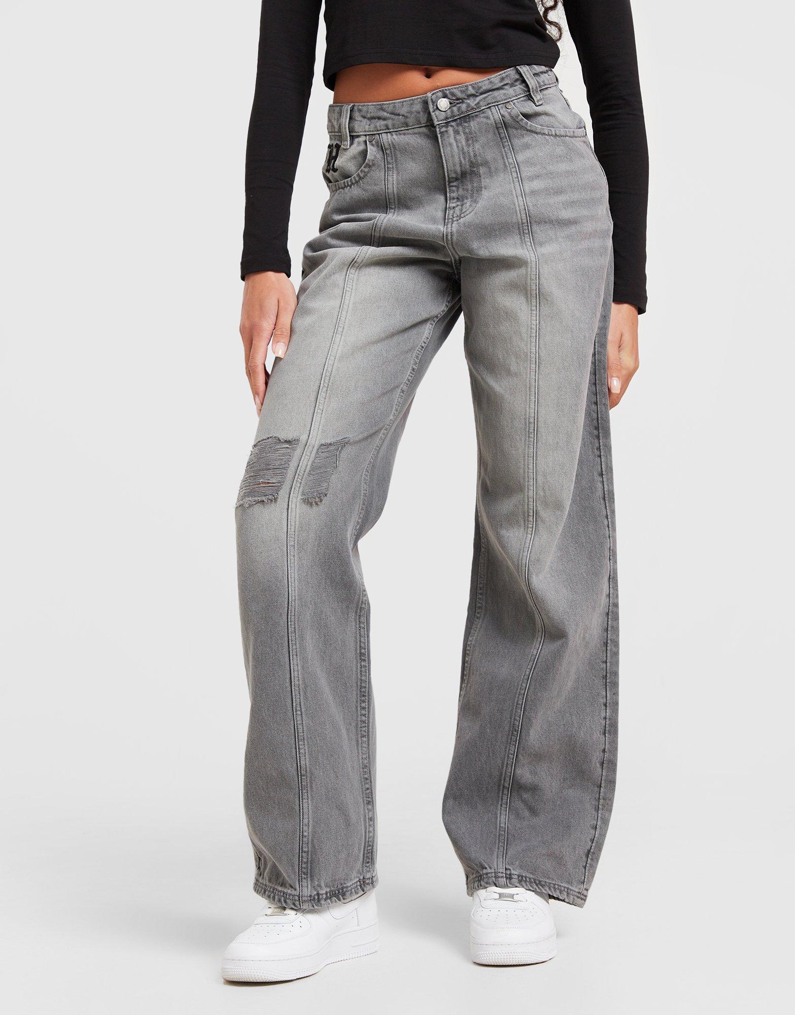 Hoodrich Jean Logo Applique Femme