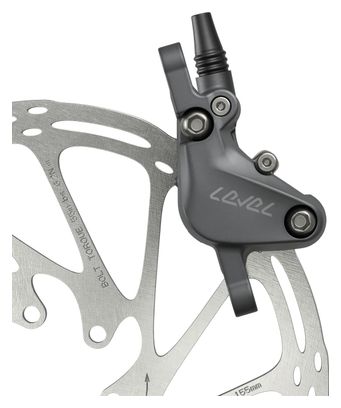 Frein Avant Sram Level Bronze Stealth 2 Pistons Durite 950mm Gris (Sans Disque)