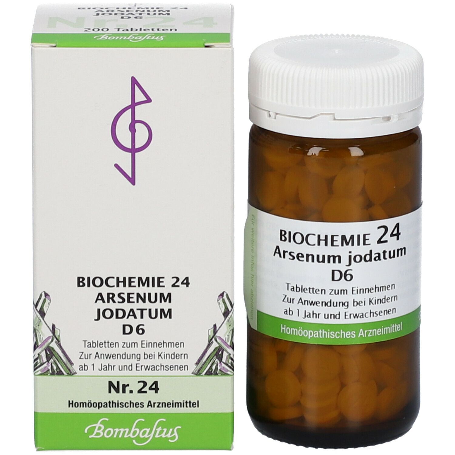 BIOCHEMIE 24 Arsenum Jodatum D6