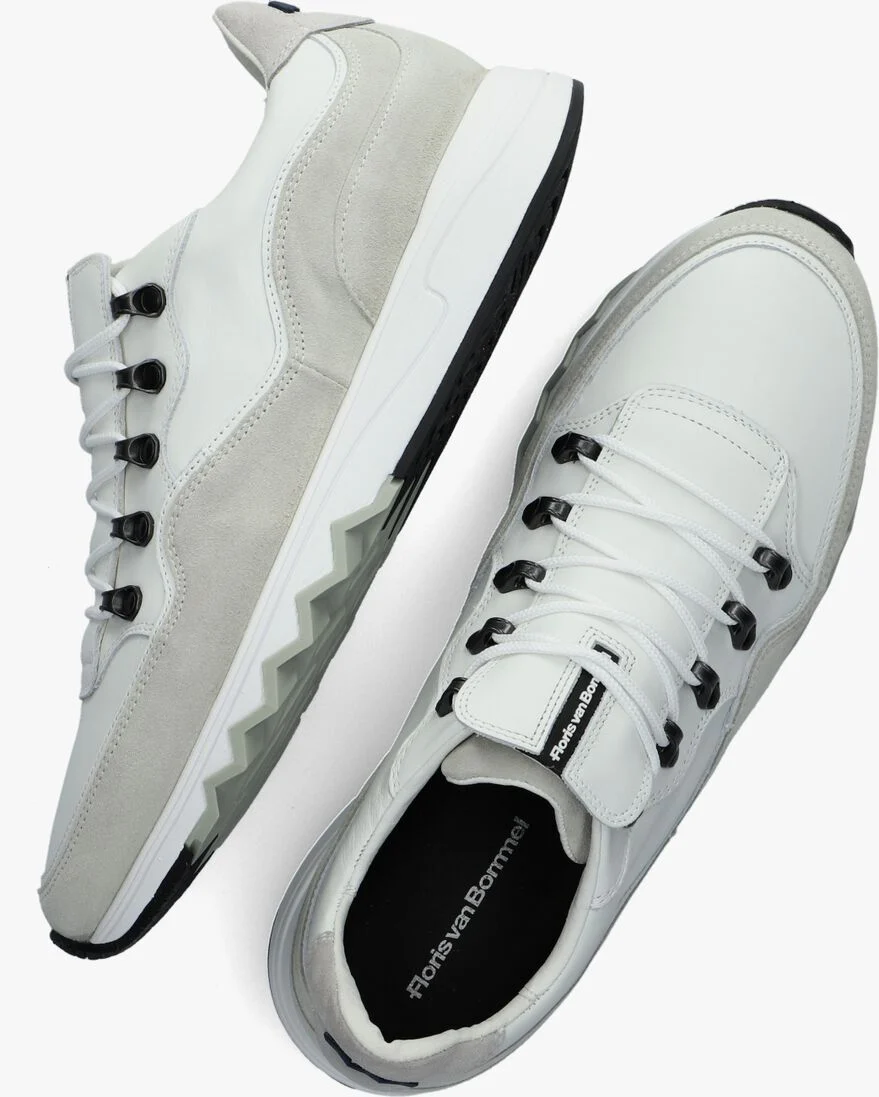FLORIS VAN BOMMEL witte floris van bommel lage sneakers sfm-10092-02