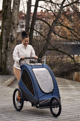 Beemoo Sporty Trail Sykkelvogn, Deep Blue