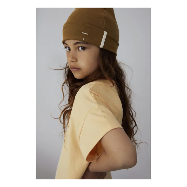 Gray Label Bonnet Coton Bio | Marron