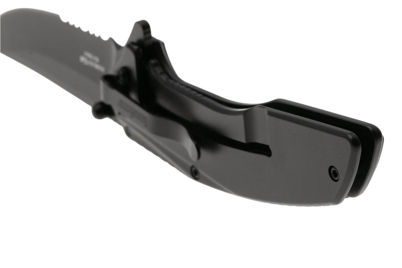 Kershaw Outright 8320BLST Black PVD Serrated 8Cr13MoV, Black PVD G10 overlay, zakmes