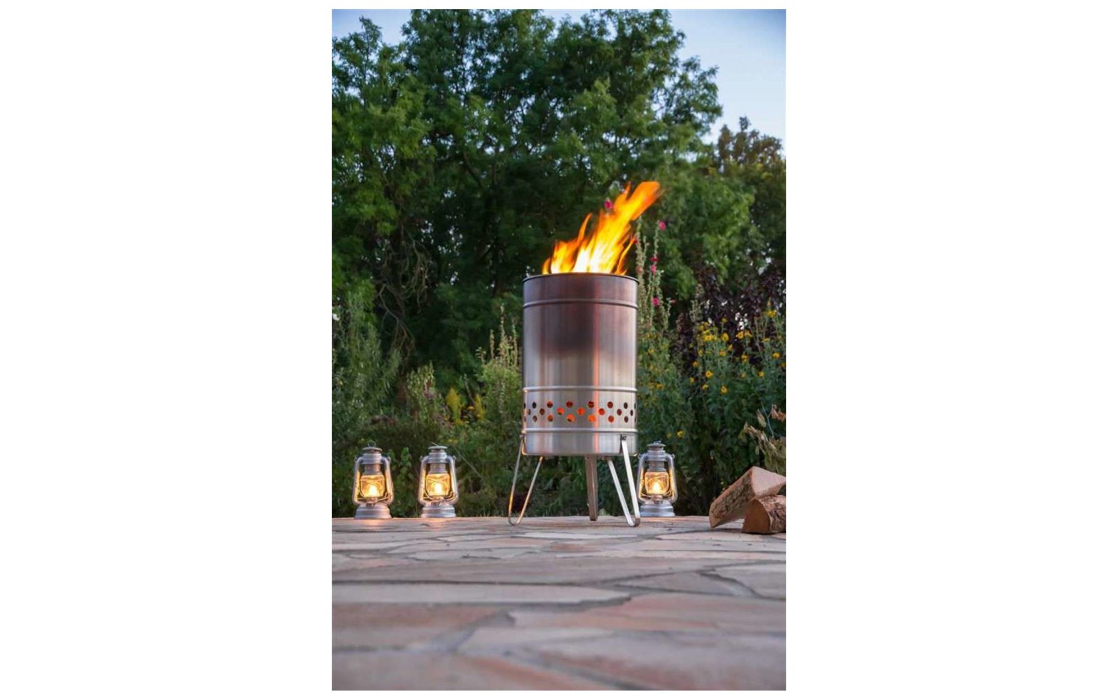 Petromax Pyron Feuertonne mit Smokeless-Effekt
