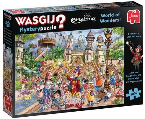 Jumbo - Wasgij Mystery Efteling - Legpuzzel - Multicolor - Karton - 1000 Stuks