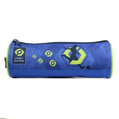 Trousse ronde Ligue 1 - 1 compartiment - bleu - Bagtrotter