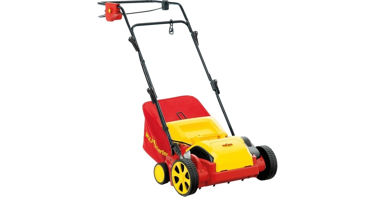 WOLF-GartenVS 302 E verticuteerder  (Rood/geel)