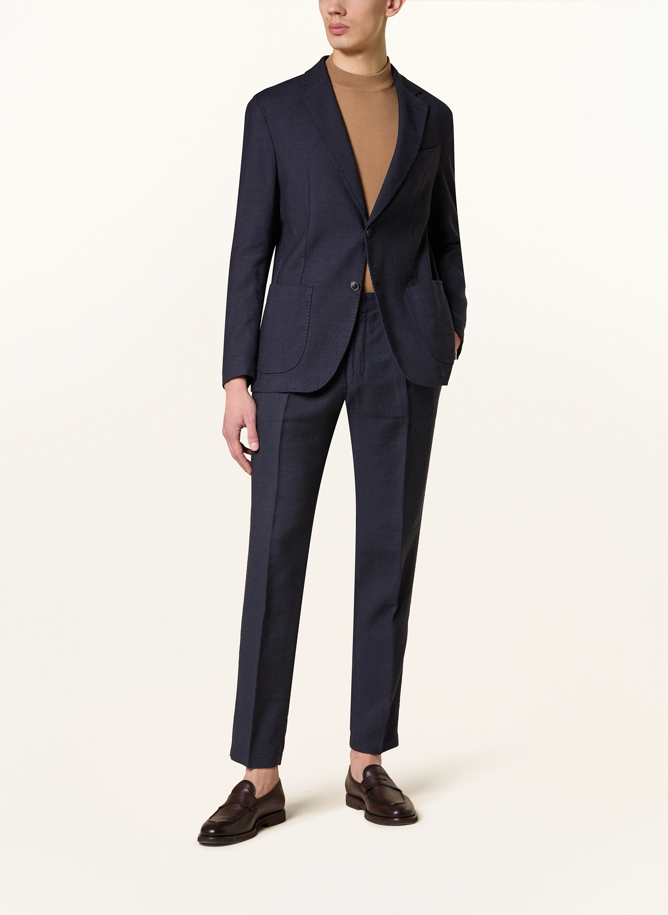 windsor. Anzugsakko GIRO Extra Slim Fit mit Leinen