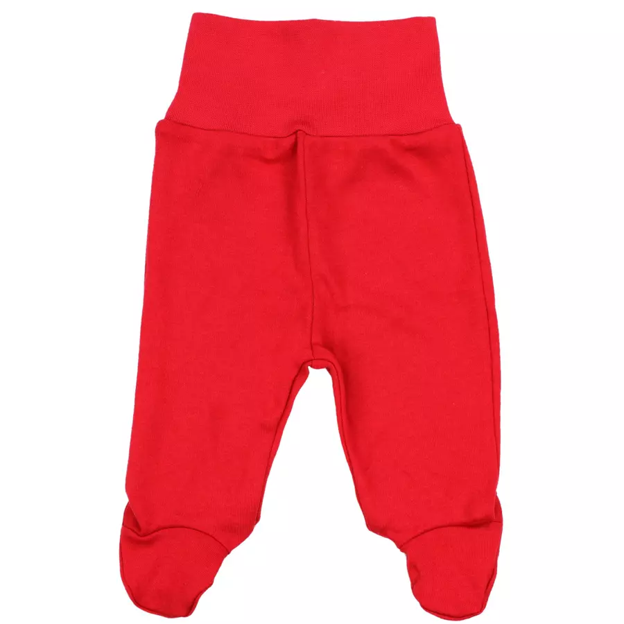 TupTam Baby Strampelhose mit Fuß 5er Pack rotgrau