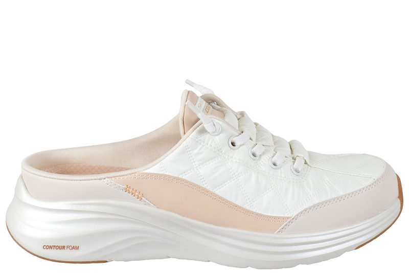 SKECHERS CONTOUR FOAM - SWEET EMBRACE WHITE SLENTERS