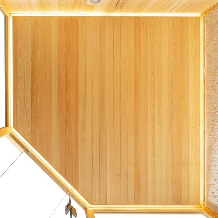 AWT Sauna E1811A Pinienholz/180x180/9kW Cilindro