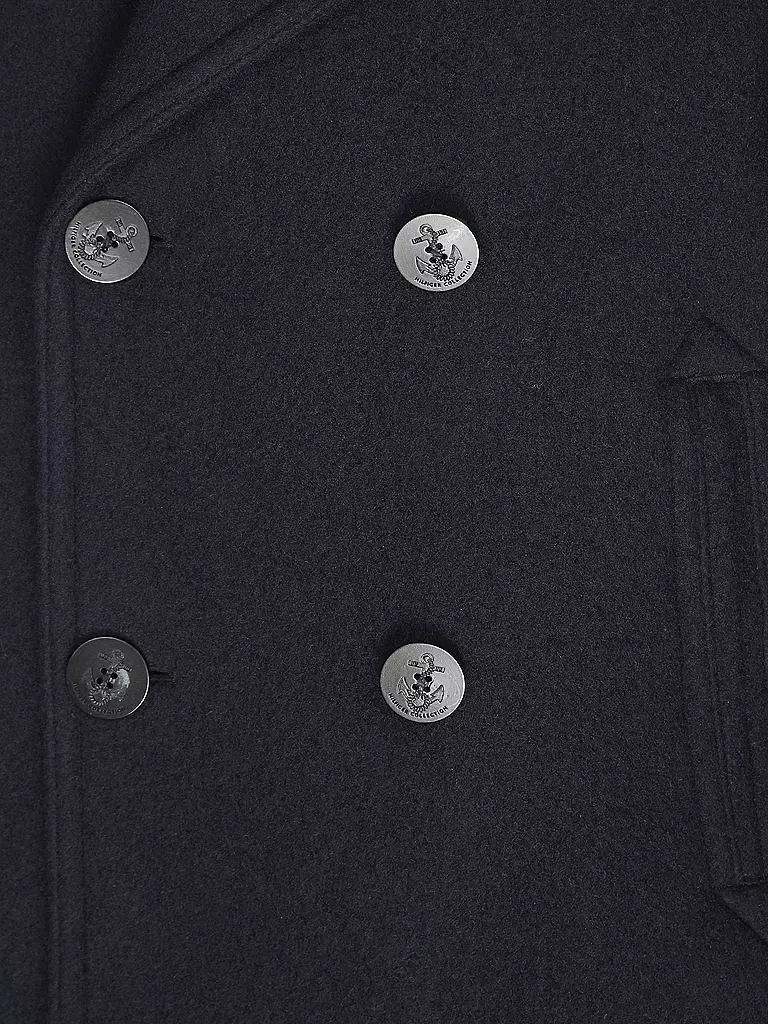 TOMMY HILFIGER Wollmantel  blau