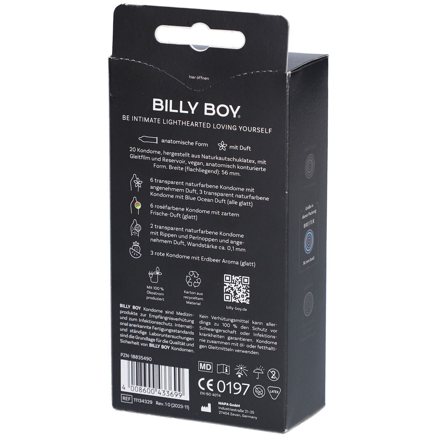BILLY BOY Sinnliche Vielfalt Kondome