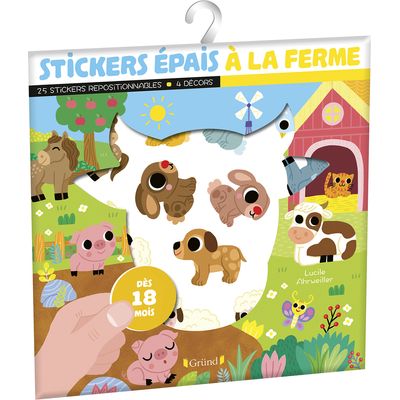 Stickers Epais - A la Ferme
