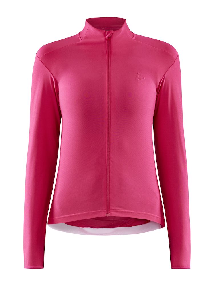 Craft Adv Essence Langærmet cykeltrøje til kvinder Pink