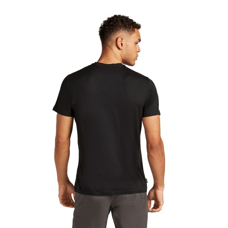 Merino 150 Tech Lite SS Tee IB Wordmark - T-shirt en laine mérinos homme