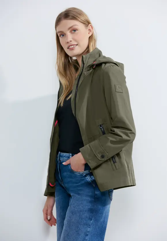 Übergangsjacke - sporty olive