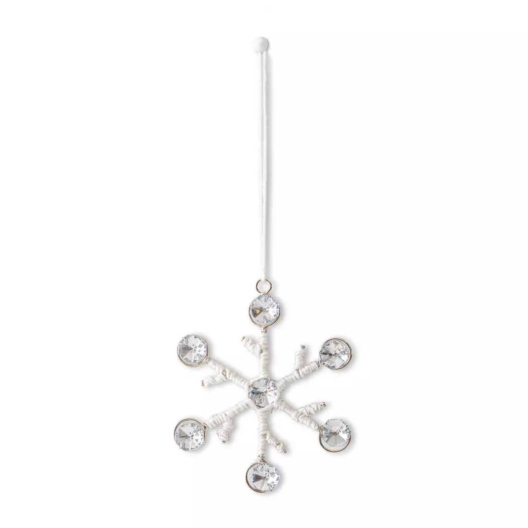 Deko-Hänger Schneeflocke Ø 10,5 cm