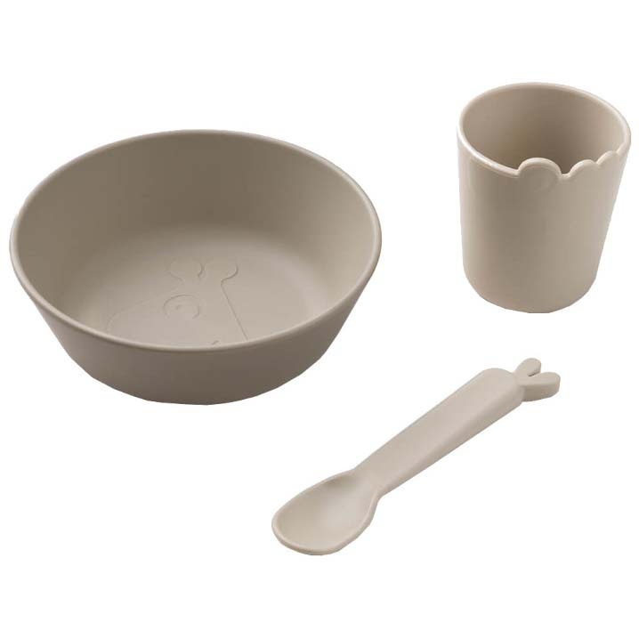 Done by deer Kiddish first meal eetset beige