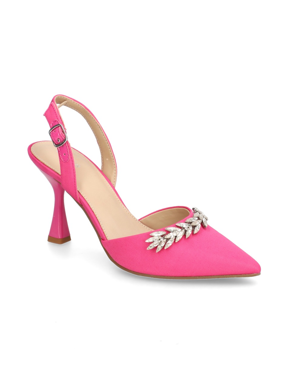 Textil Slingpumps