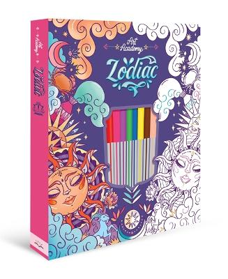 Zodiac - Art Set for Adults (Paperback)