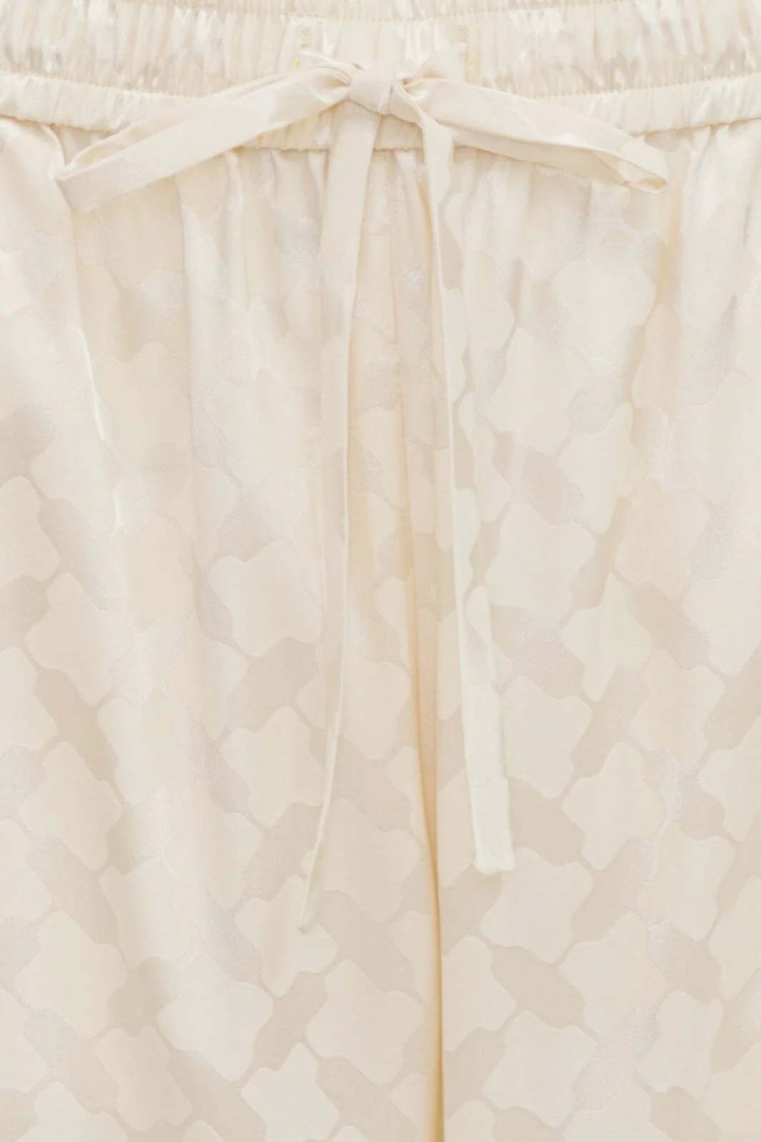 Karmamia Cora Pants ivory keffiyeh jacquard