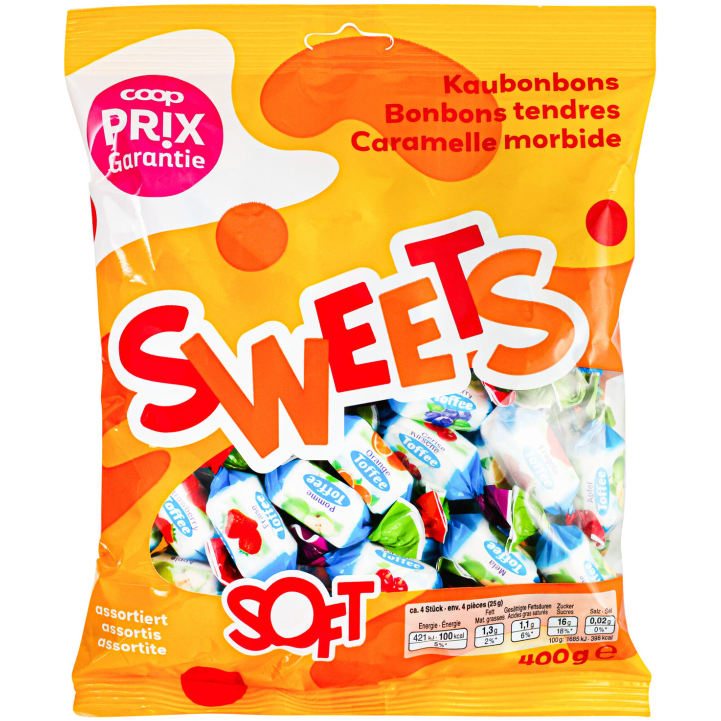 Prix Garantie Kaubonbons assortiert