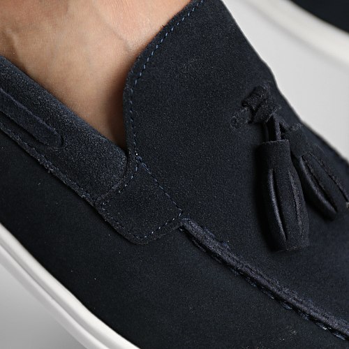 Mocassins Bleu Marine