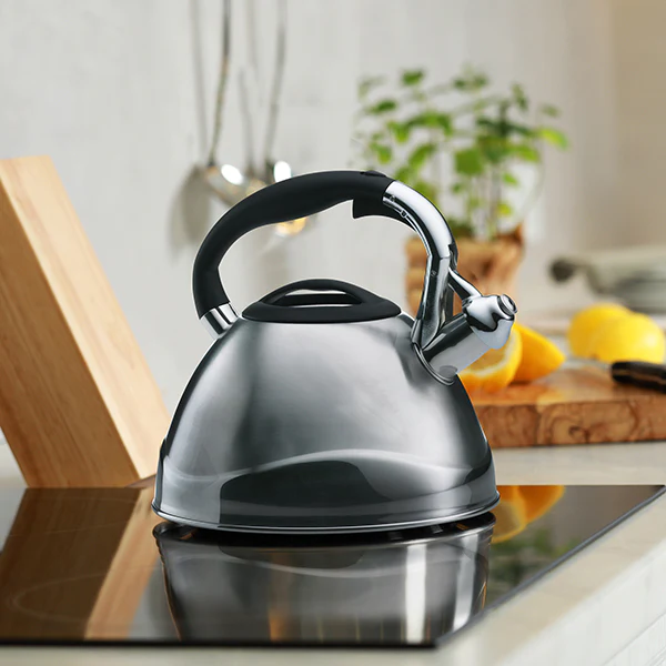 Bouilloire en inox 3 L Varus gris Kela