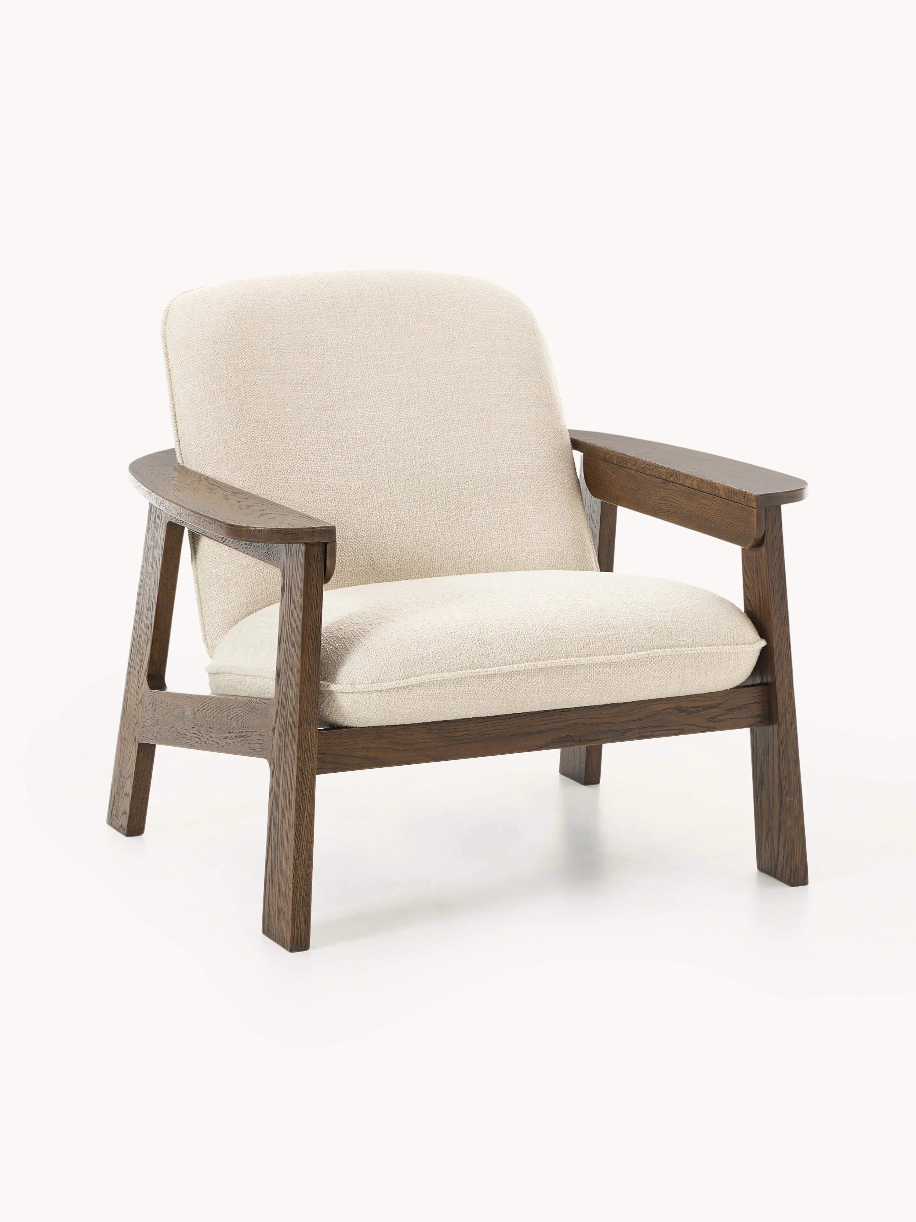 Loungefauteuil Steve van eikenhout