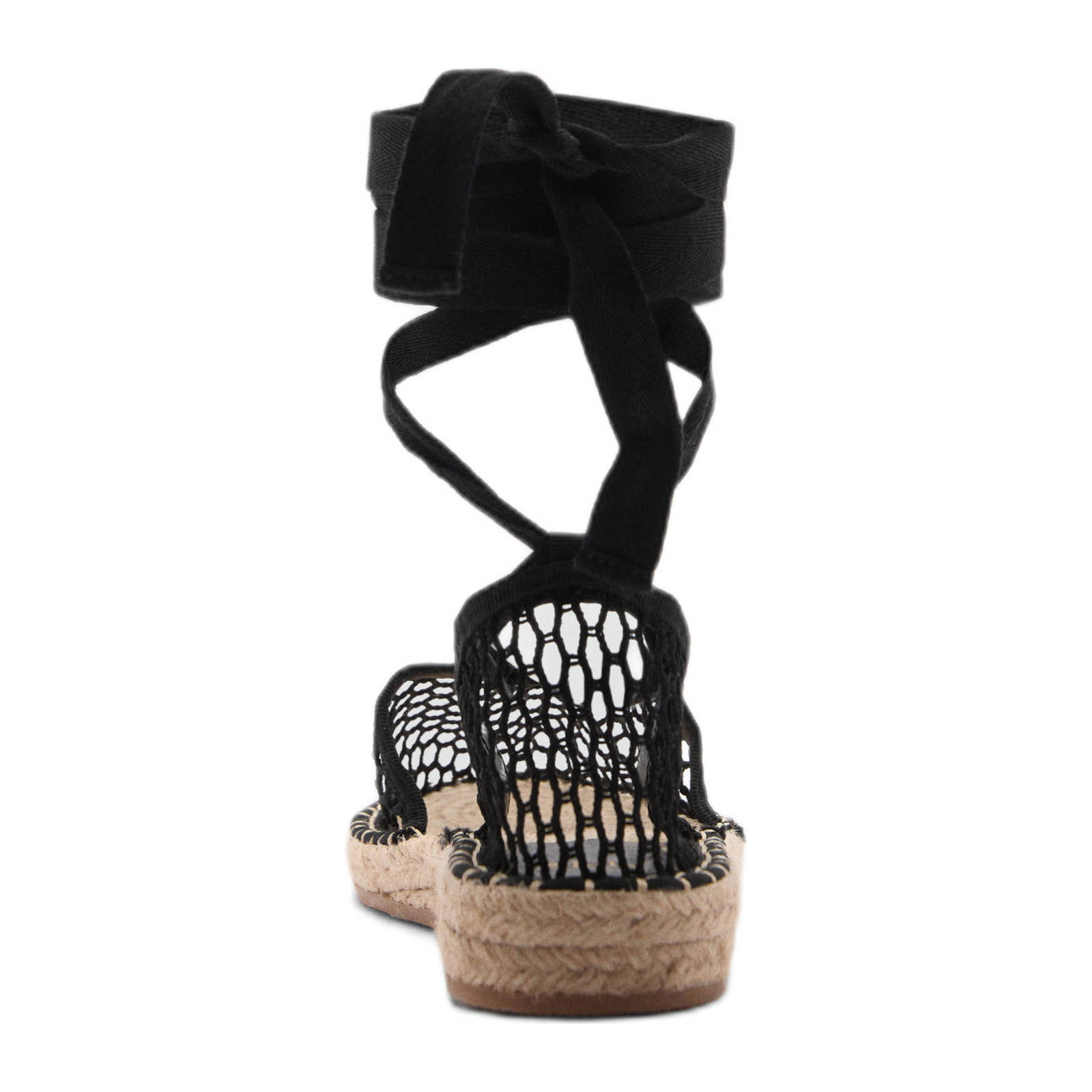 Mango espadrilles zwart
