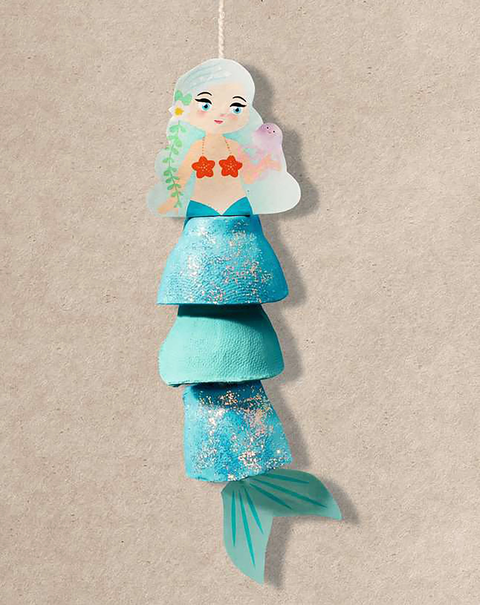 Bastel-Set ECO CREATE  MERMAID in bunt