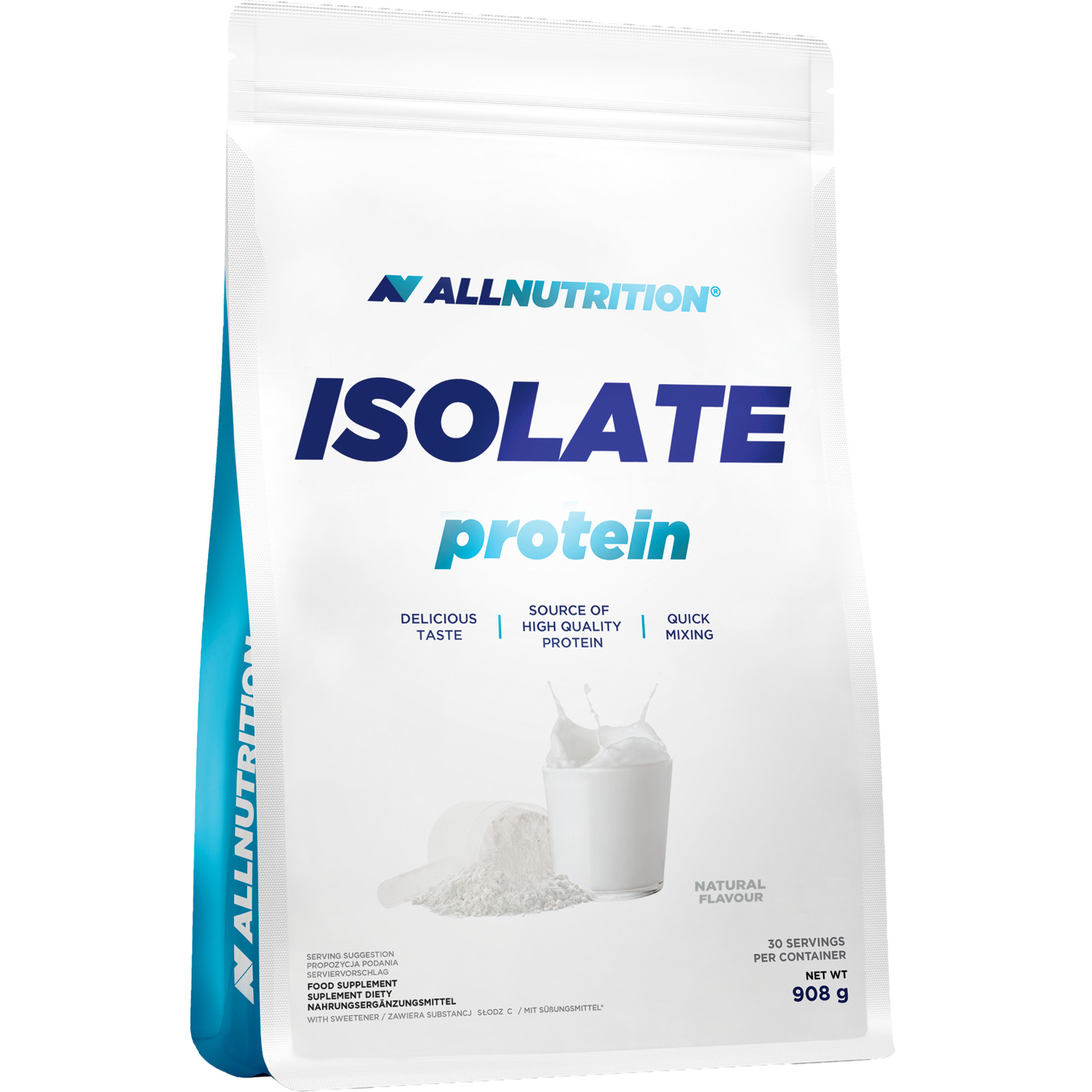 Allnutrition Isolate Protein Natural 908 g