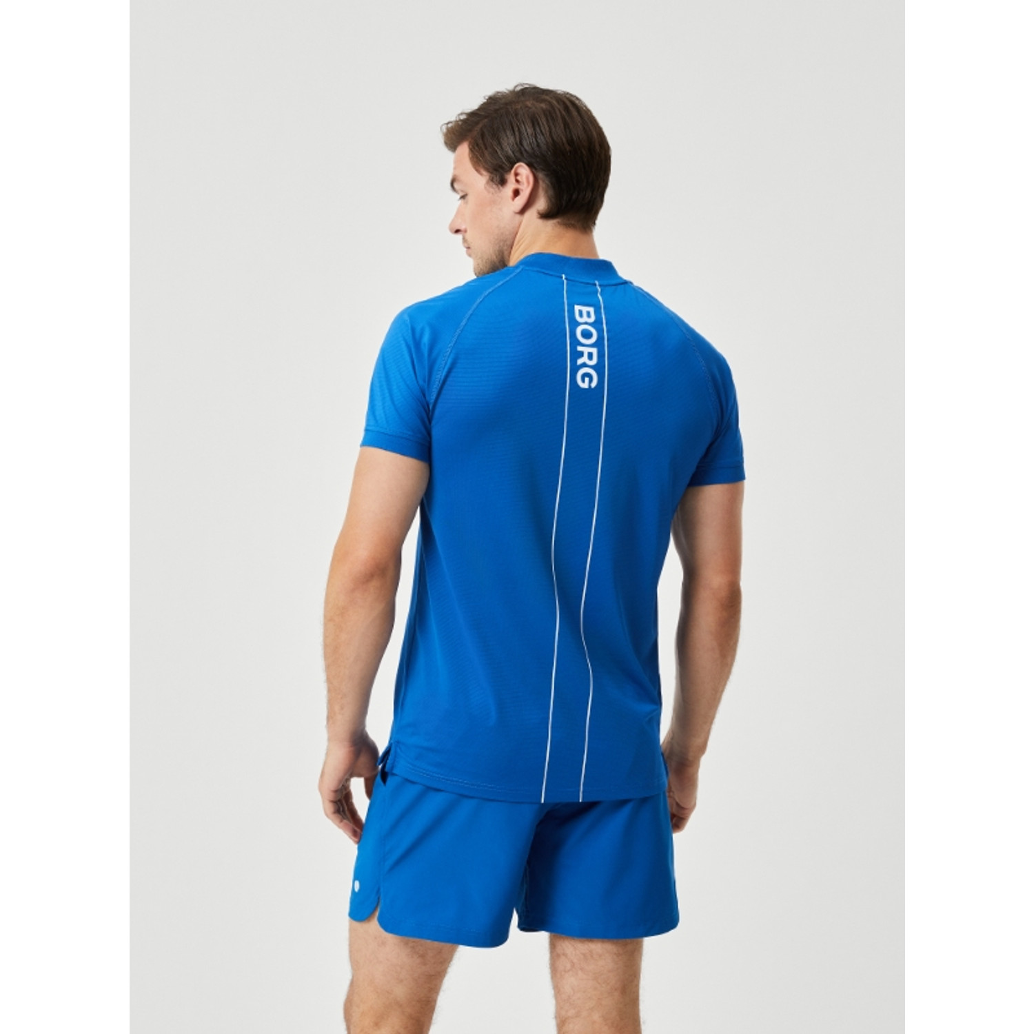 Björn Borg Ace Performance Zip Polo 9 Inch Set Heren