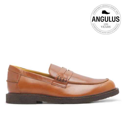 Angulus 1687-101 Loafers, Cognac, 42