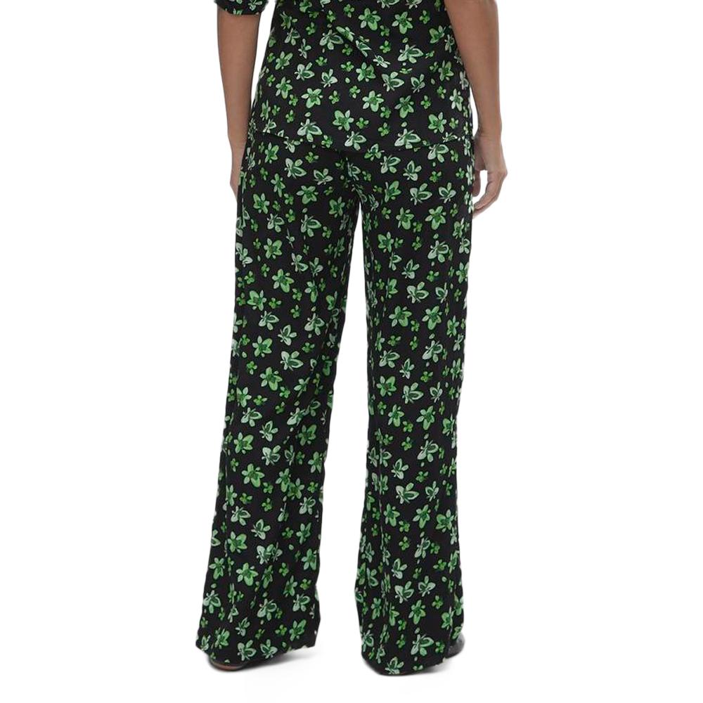 Mamalicious Pantalon de Grossesse Noir/Vert Femme Mamalicious Ellinor