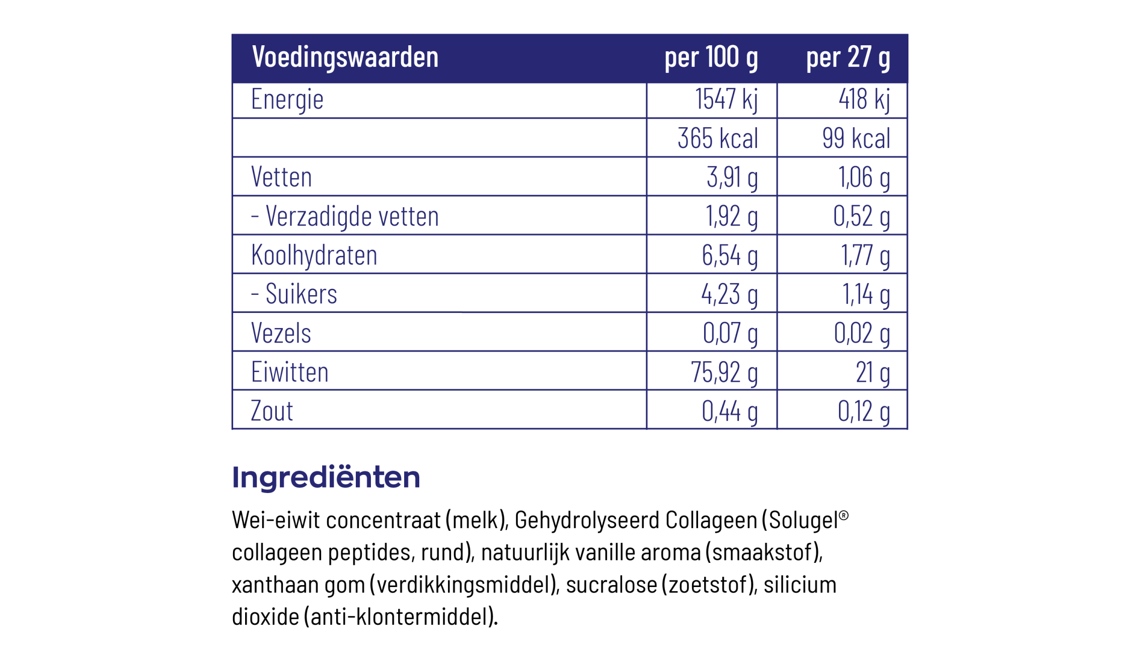 Beauty Whey Vanille
