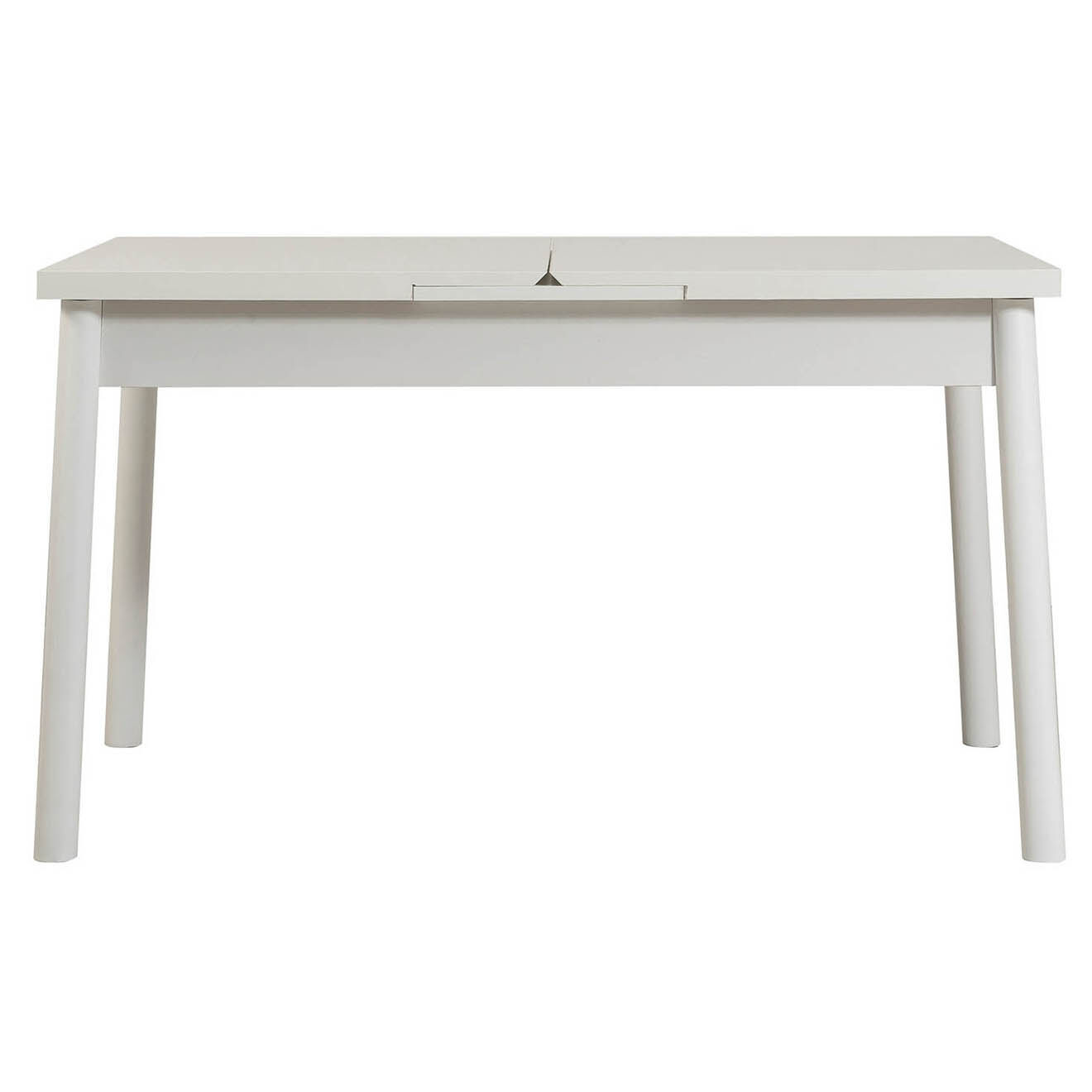 Homitis Table + 2 Chaises + Banc Santiago 0701 blanc/gris