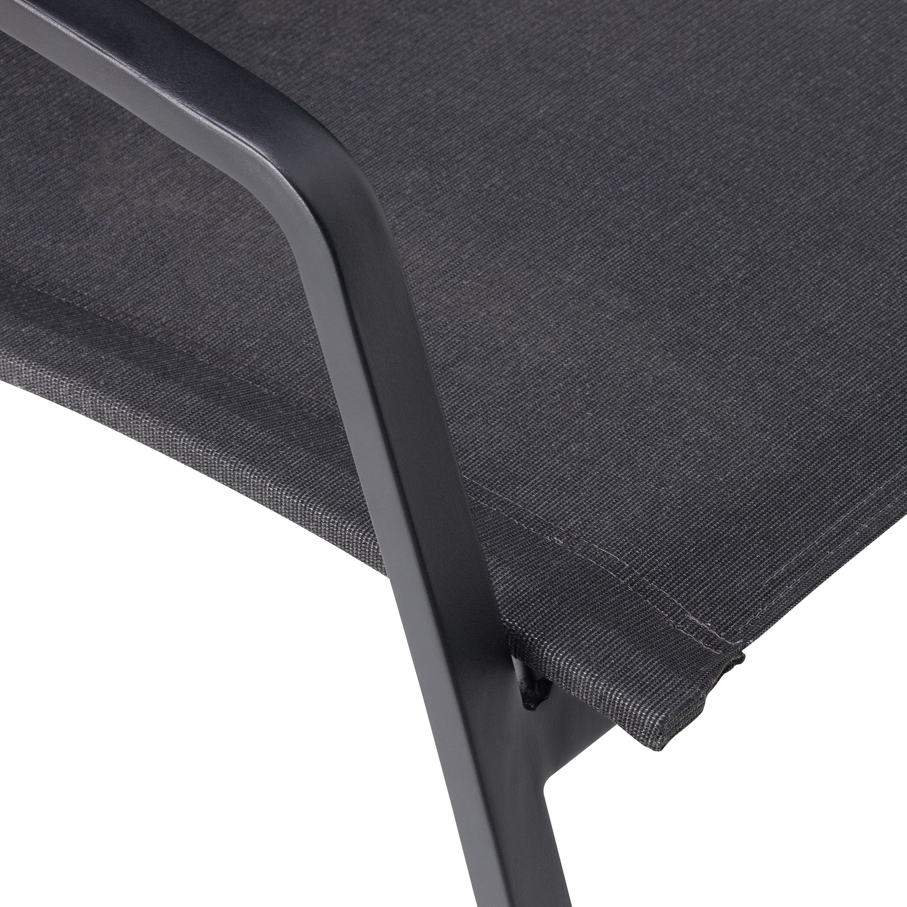 MALO Stuhl - Schwarz / B: 54.0 cm x T: 53.0 cm x H: 87.0 cm