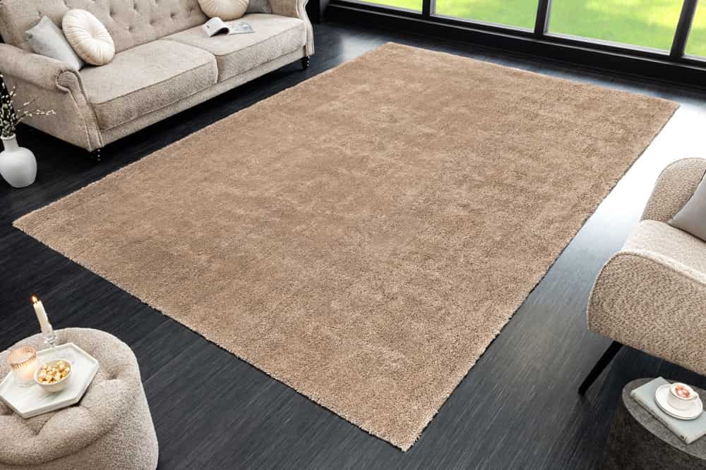 Design Teppich CLOUD 9 230x160cm beige Hochflor Indoor-Teppich