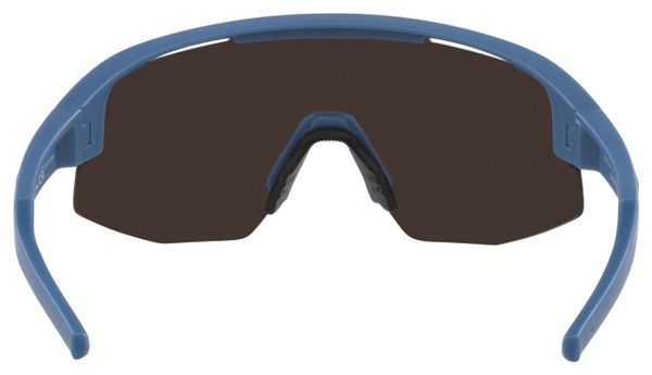 Lunettes Bliz Matrix Small Bleu Mat - Ecran Miroir Bleu Glacier