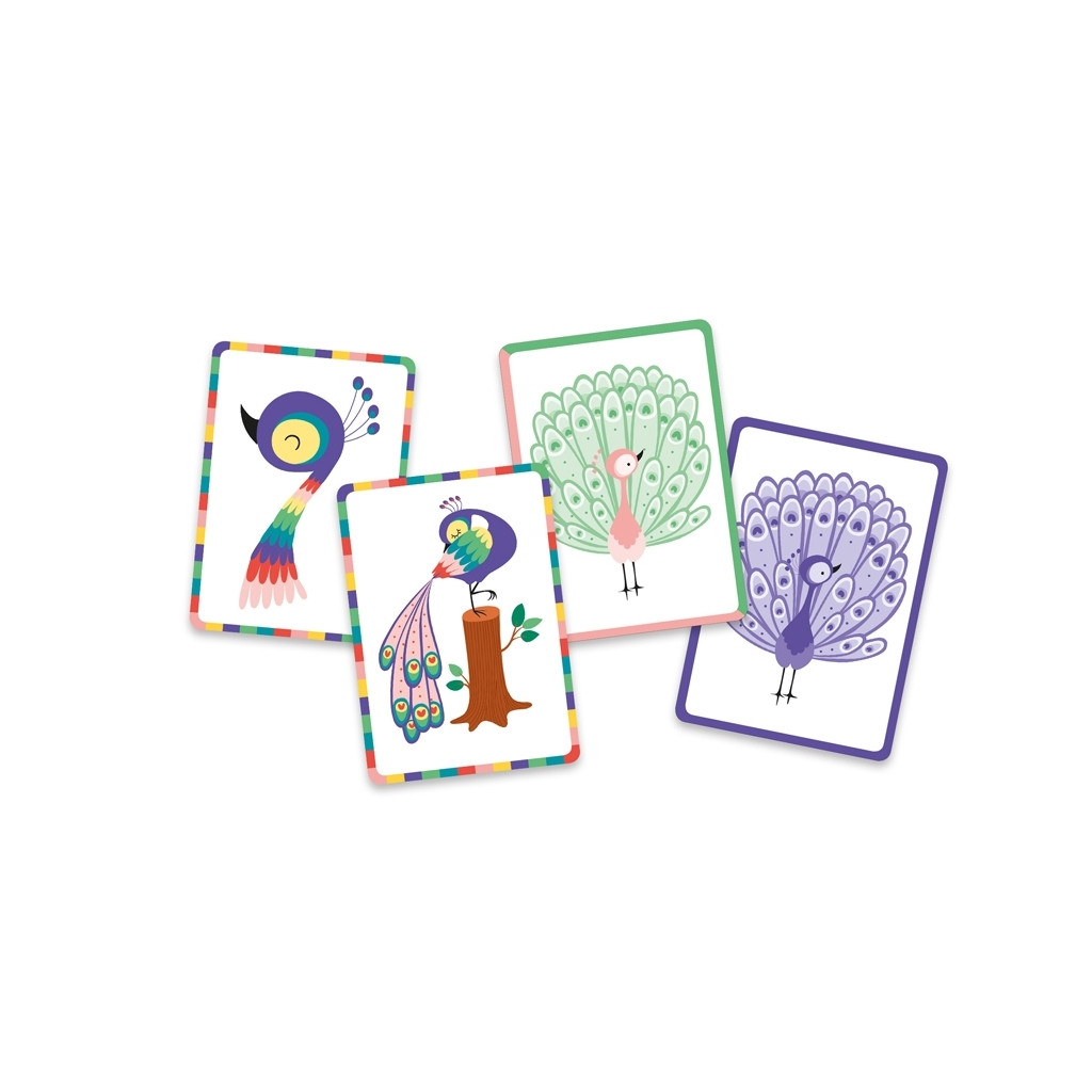 Premier Jeu de Petit Paon- Jeu de cartes
