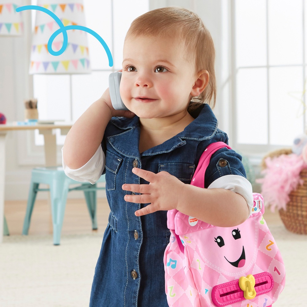 Fisher-Price Lachen & Lernen Meine smarte Handtasche Aktivitätsspielzeug