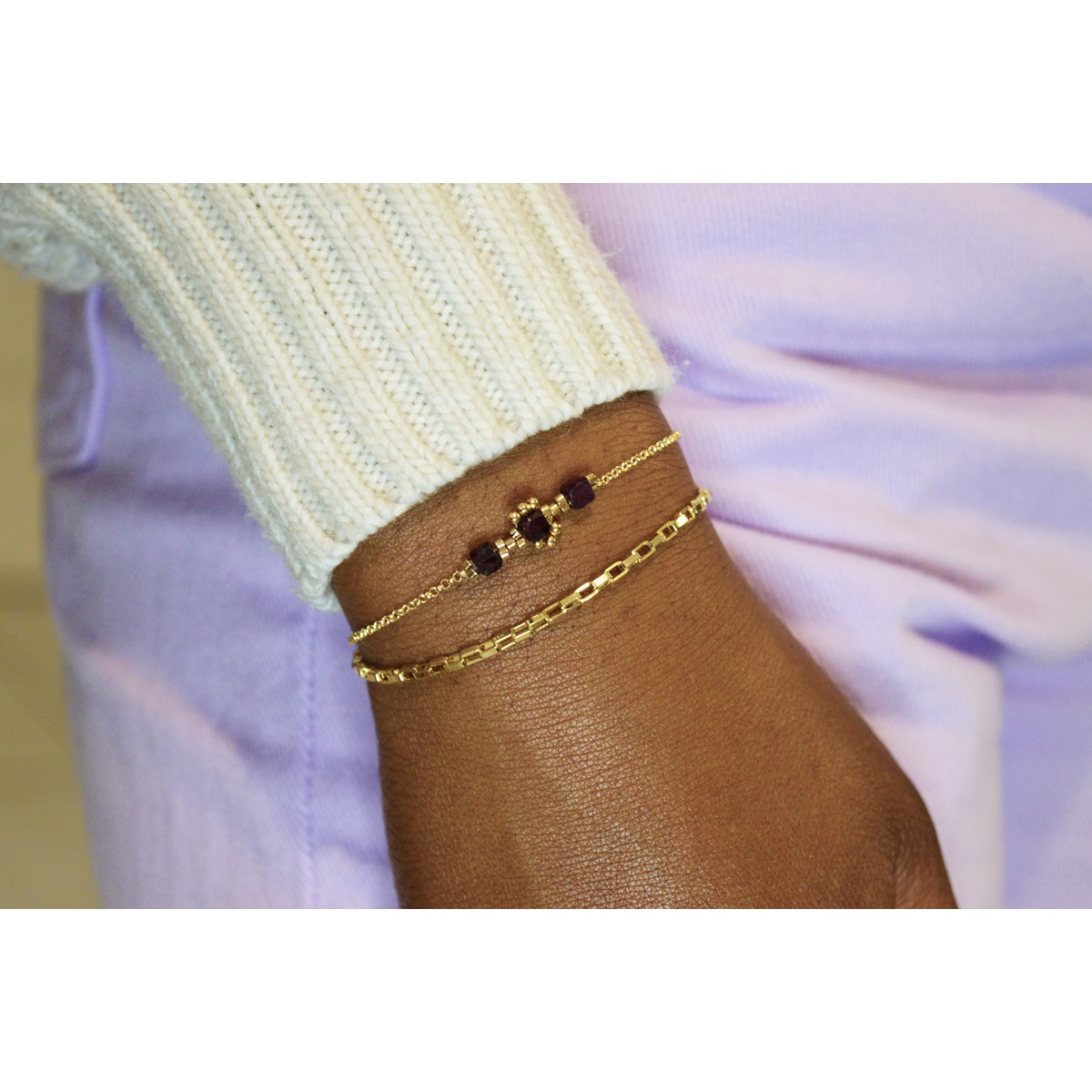 Bracelet chaîne fantaisie