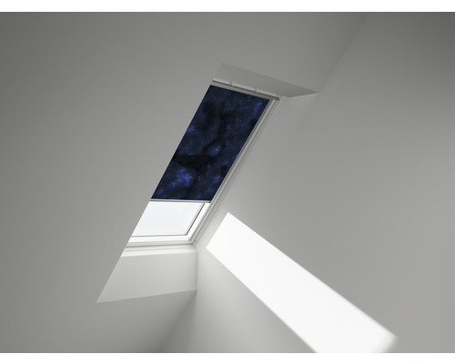 VELUX verduisterend rolgordijn Kids Universe handbediend frame wit DKL C02 4653SWL