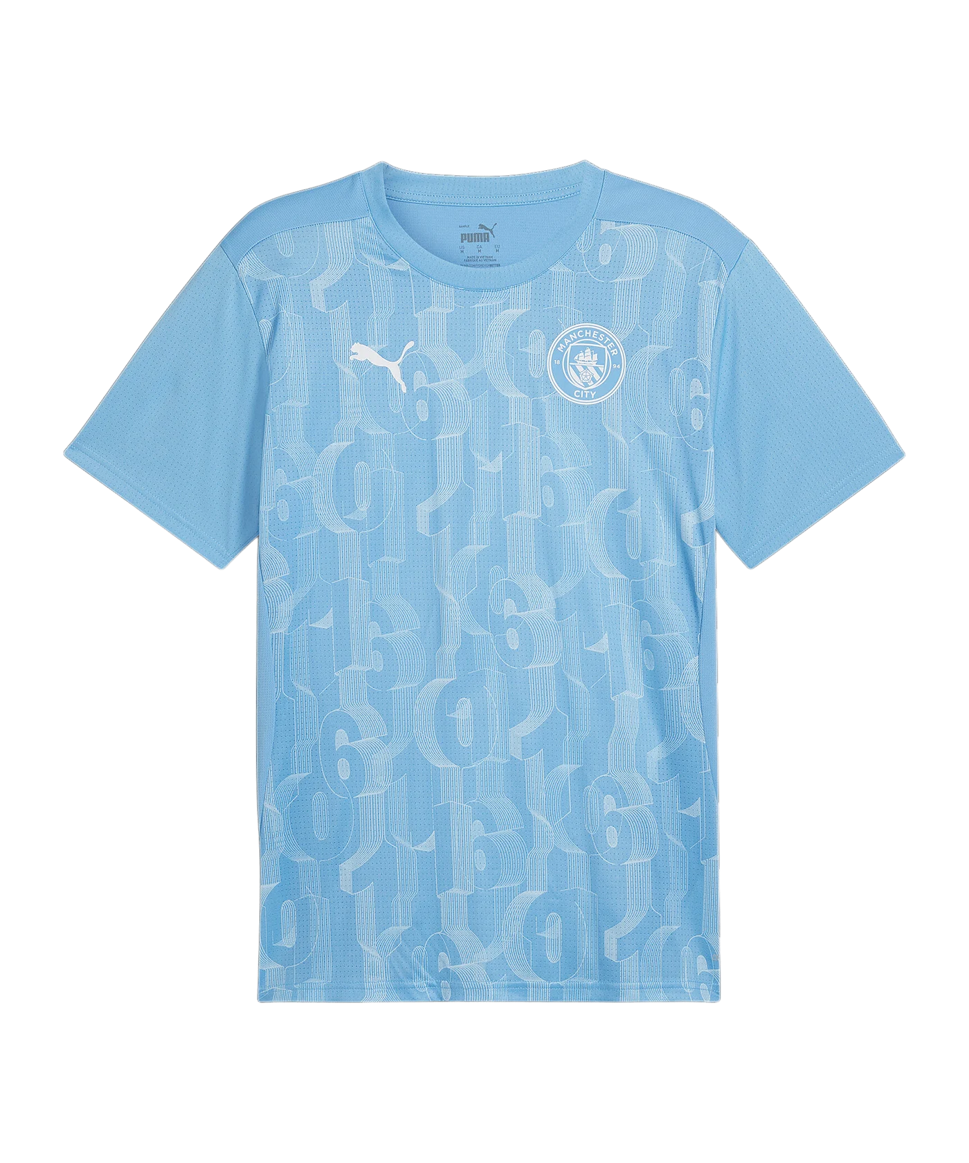 PUMA Manchester City Prematch Shirt 24/25 Blau F21