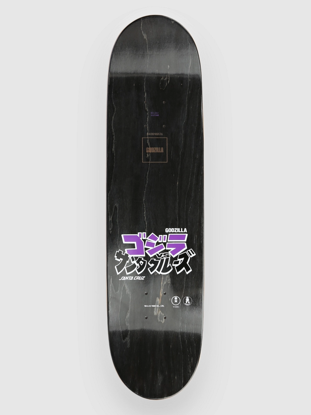 Santa Cruz X Godzilla Shin Knox Firepit 8.5