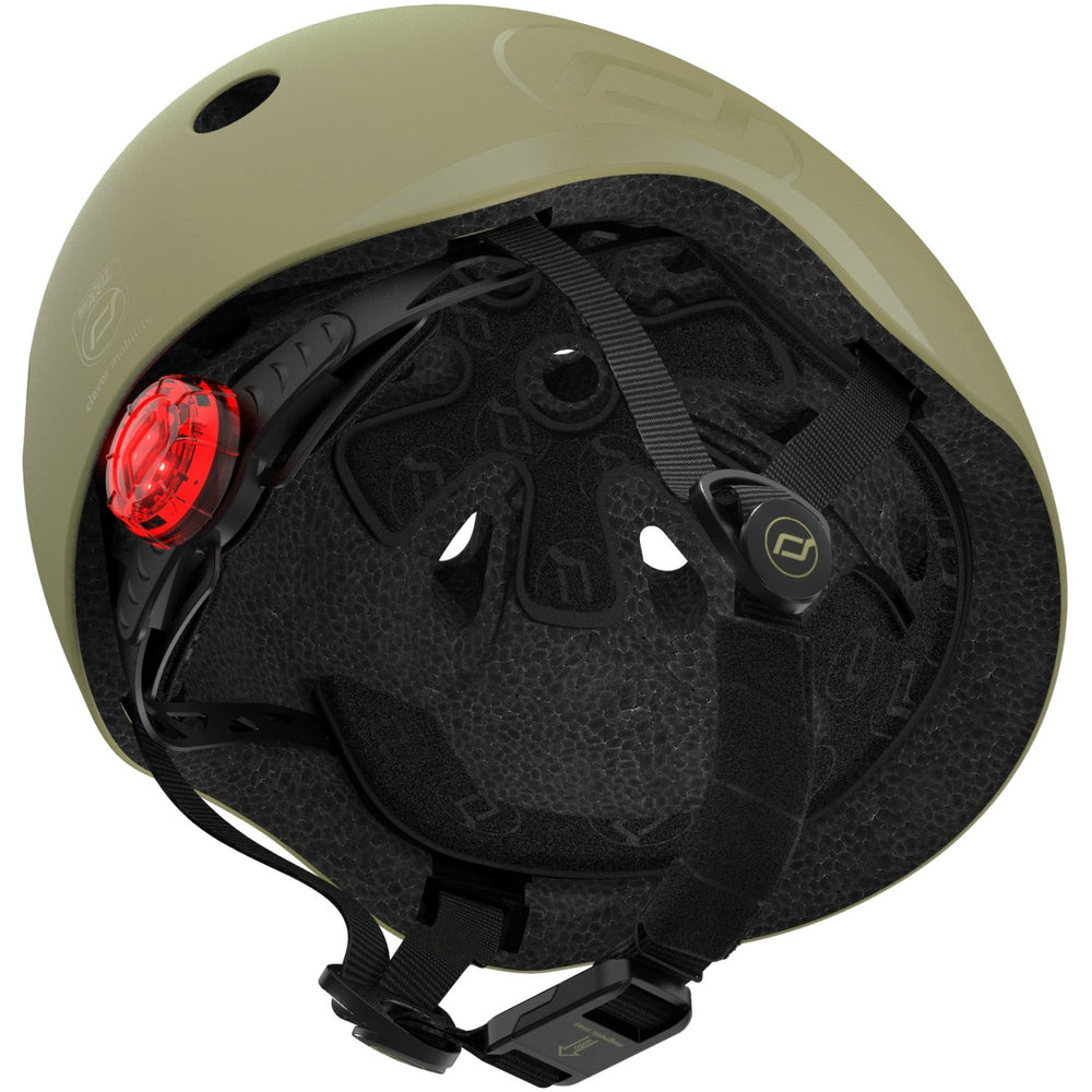 Køb Scoot and Ride Olive Helmet