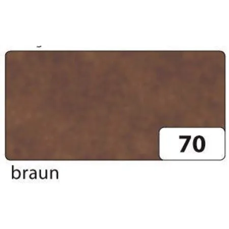 Folia Transparentpapier Rolle braun 70 x 100 cm